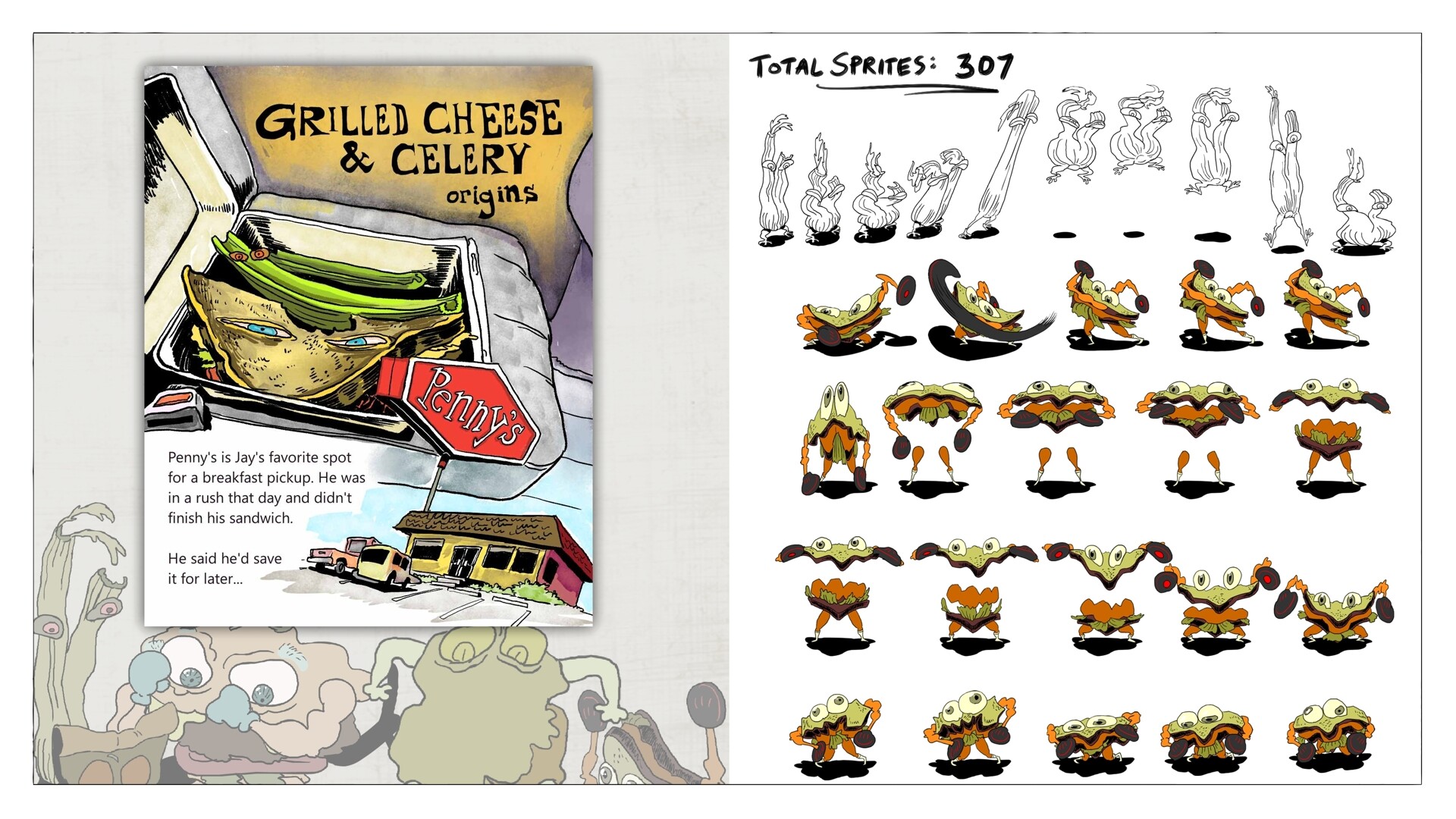 Leftovers KO! - Digital Artbook Featured Screenshot #1