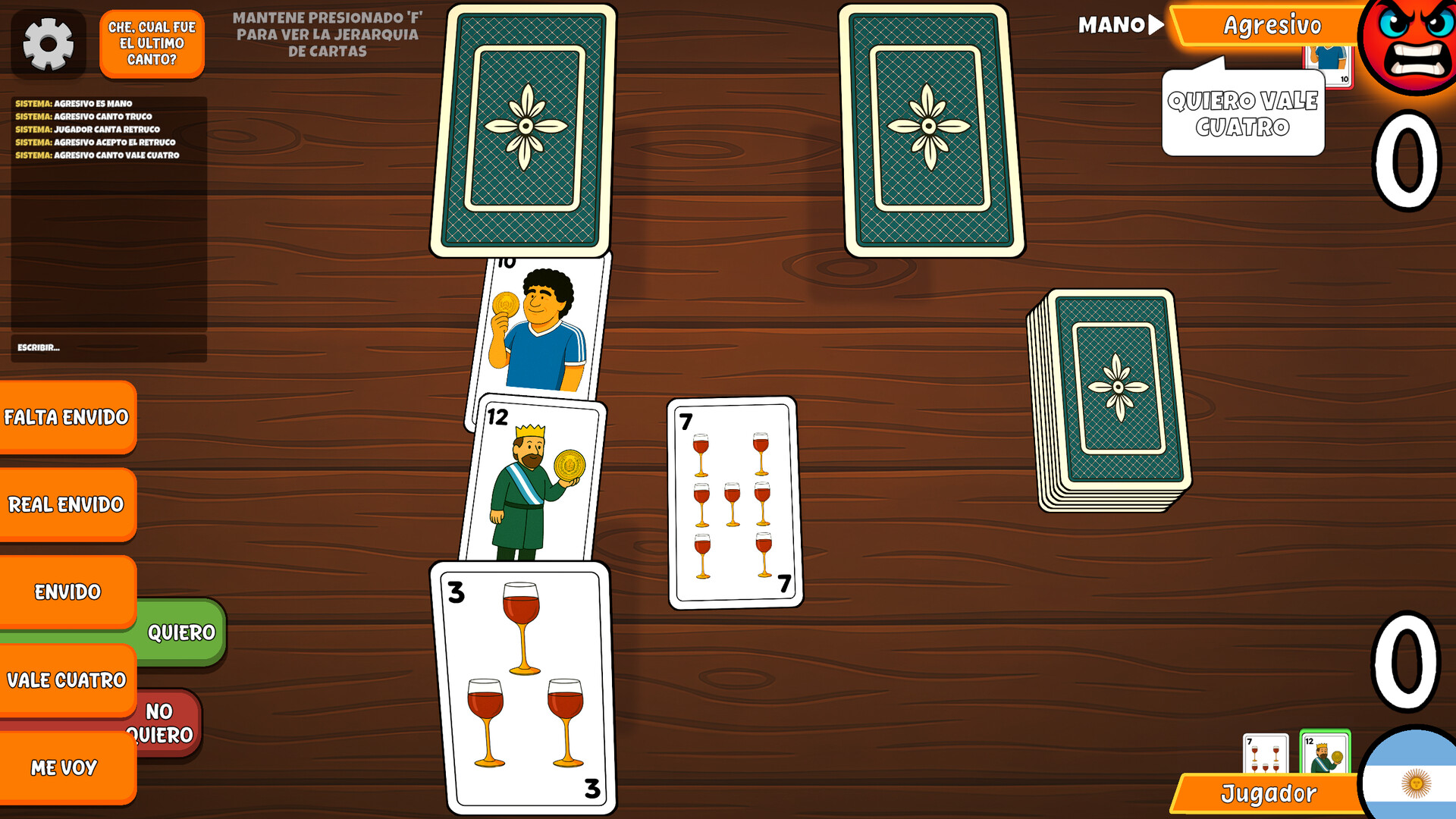 Truco Argentino screenshot #9