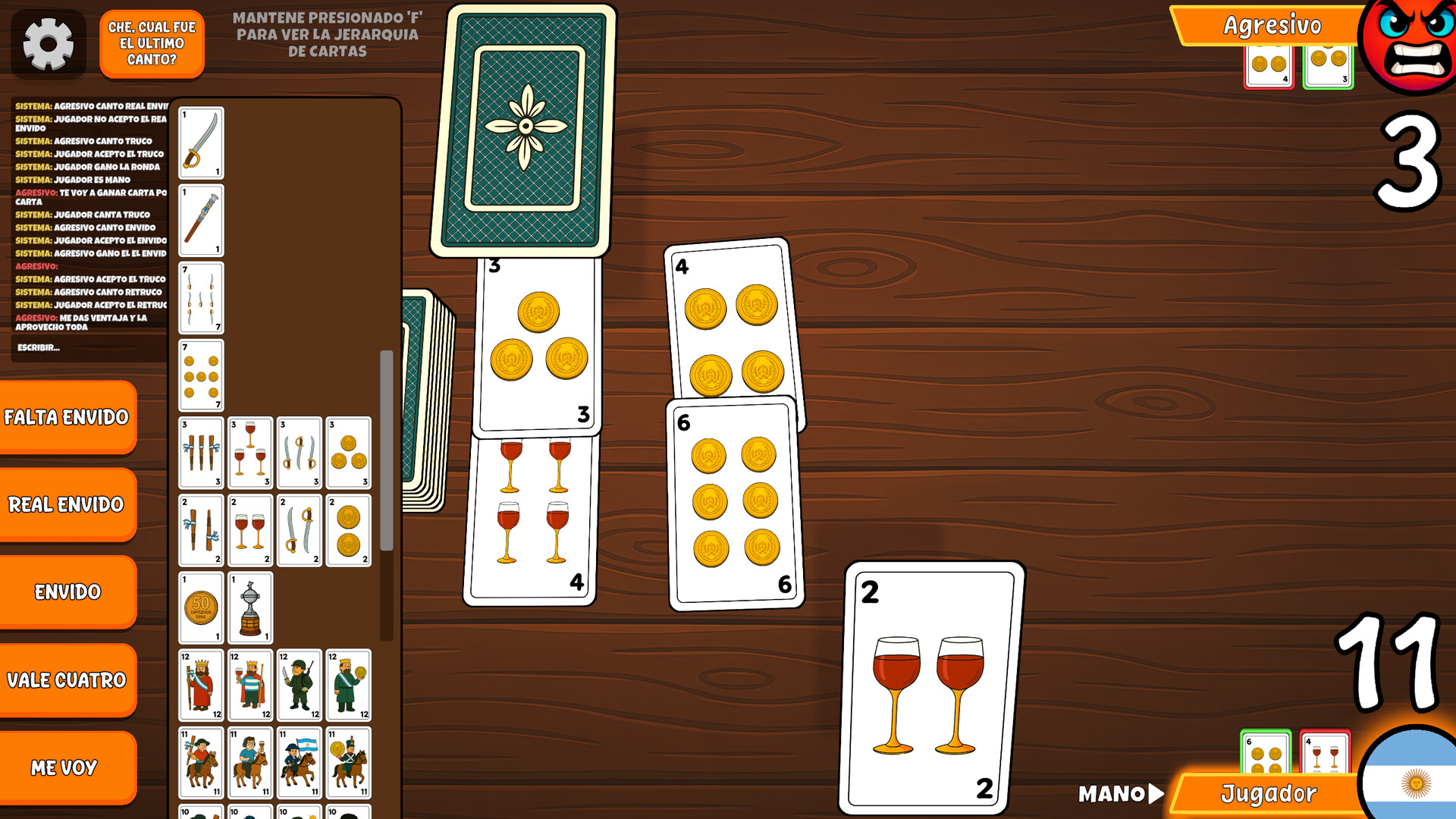 Truco Argentino screenshot #8
