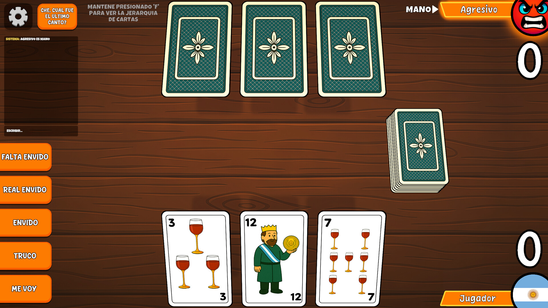 Truco Argentino screenshot #1