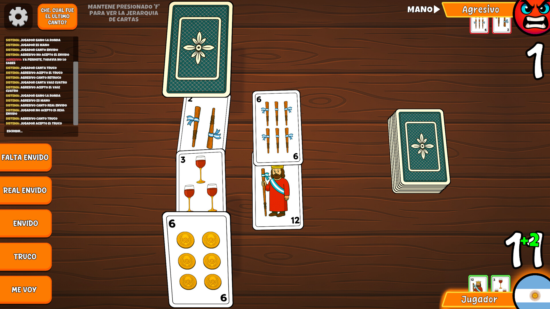 Truco Argentino screenshot #10