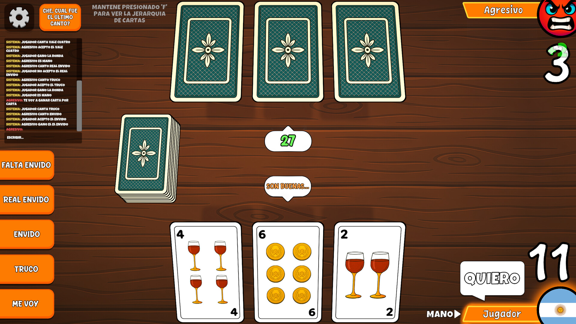 Truco Argentino screenshot #6