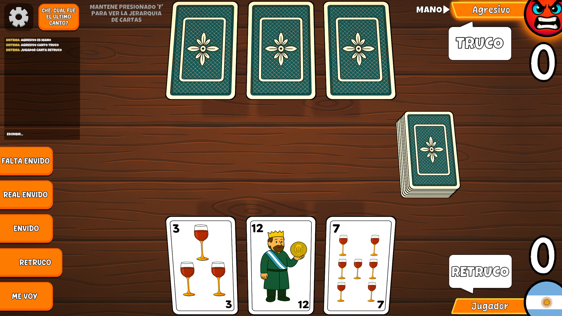 Truco Argentino screenshot #11