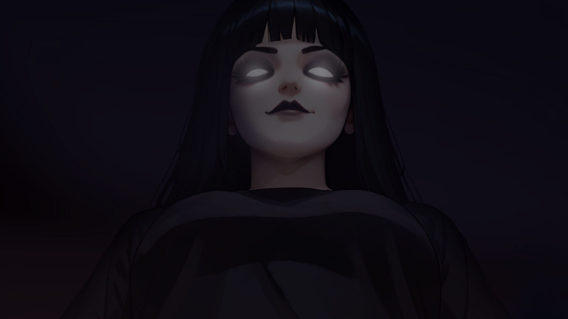 HELP! My New Roommate is a Hung Goth Futanari Ghost ! screenshot #1