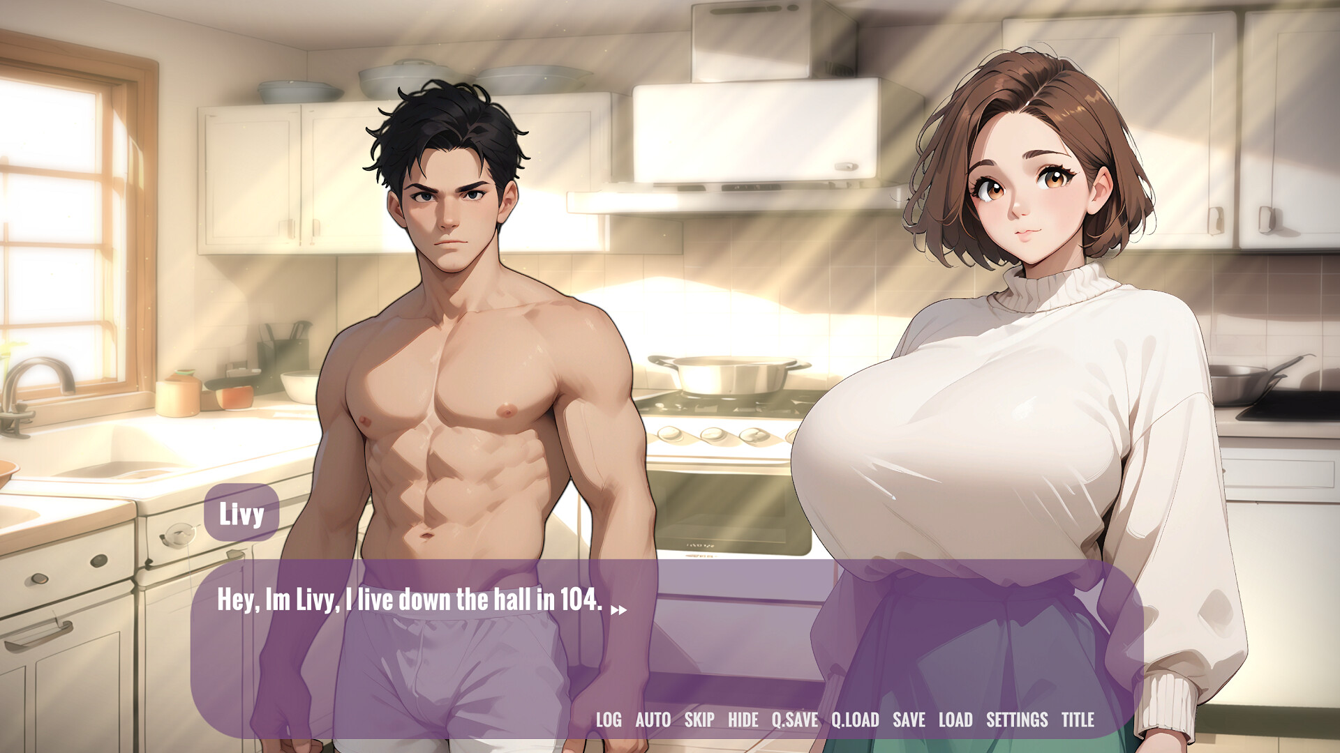 HELP! My New Roommate is a Hung Goth Futanari Ghost ! screenshot #8