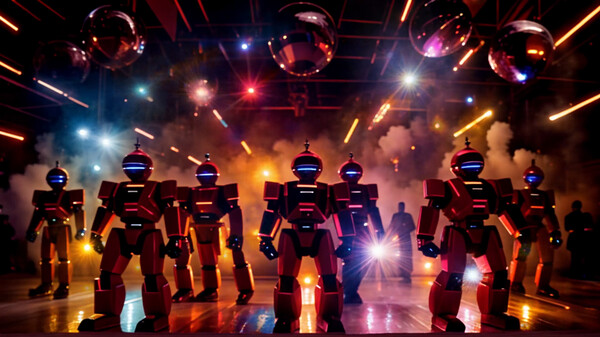 AI-VJ - Robots 2 Visuals for steam AI-VJ - Robots 2 Visuals for steam