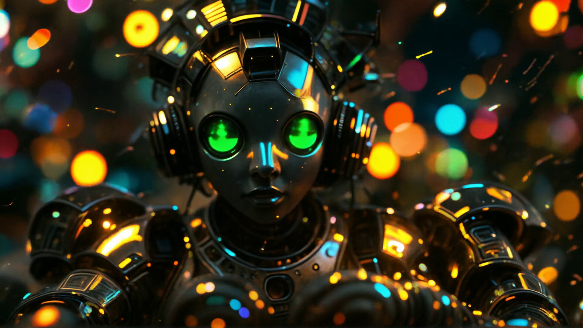 #10. AI-VJ - Robots 2 Visuals (Steam) 由: Intuition Technology