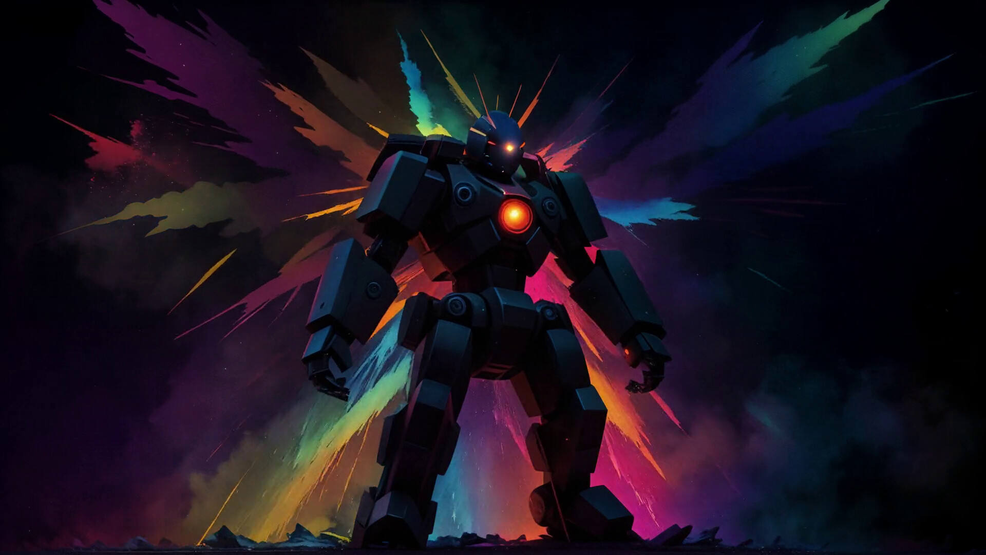 #6. AI-VJ - Robots 2 Visuals (Steam) 由: Intuition Technology