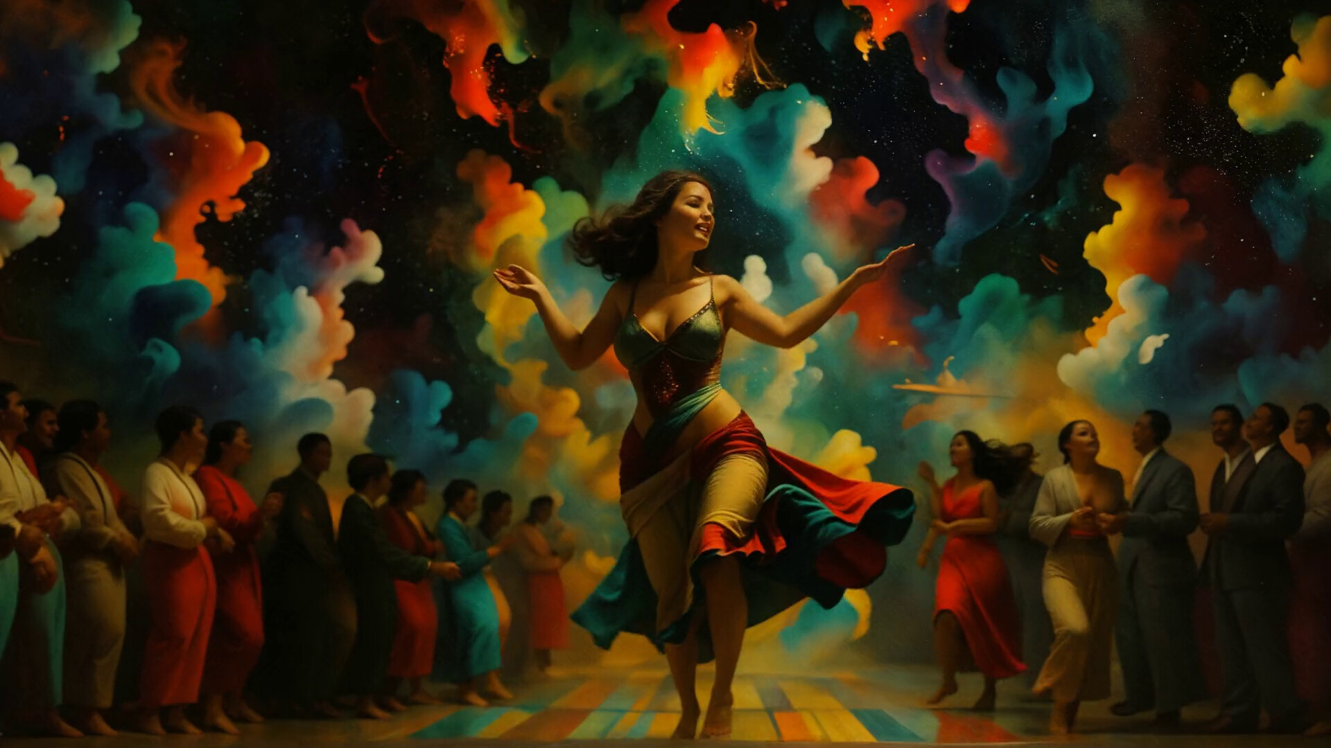 #6. AI-VJ - Dancing Crowds Visuals (Steam) 来自: Intuition Technology