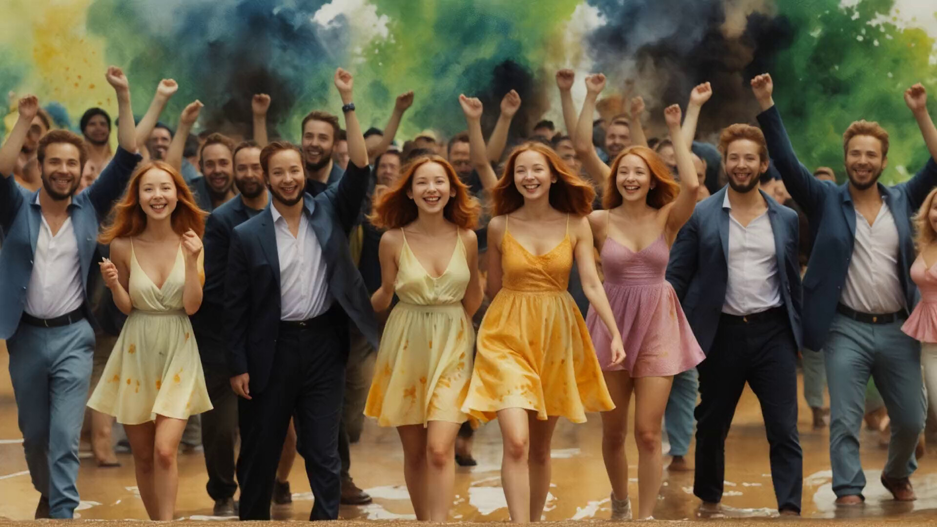 #5. AI-VJ - Dancing Crowds Visuals (Steam) 来自: Intuition Technology