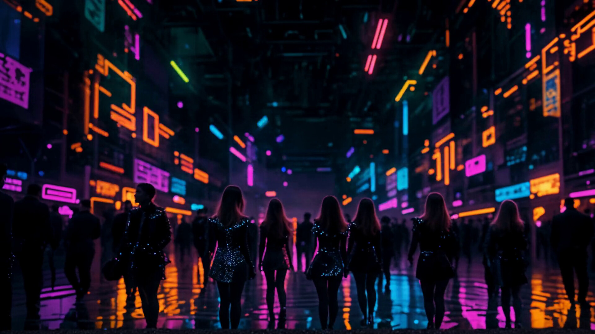 #8. AI-VJ - Dancing Crowds Visuals (Steam) 来自: Intuition Technology