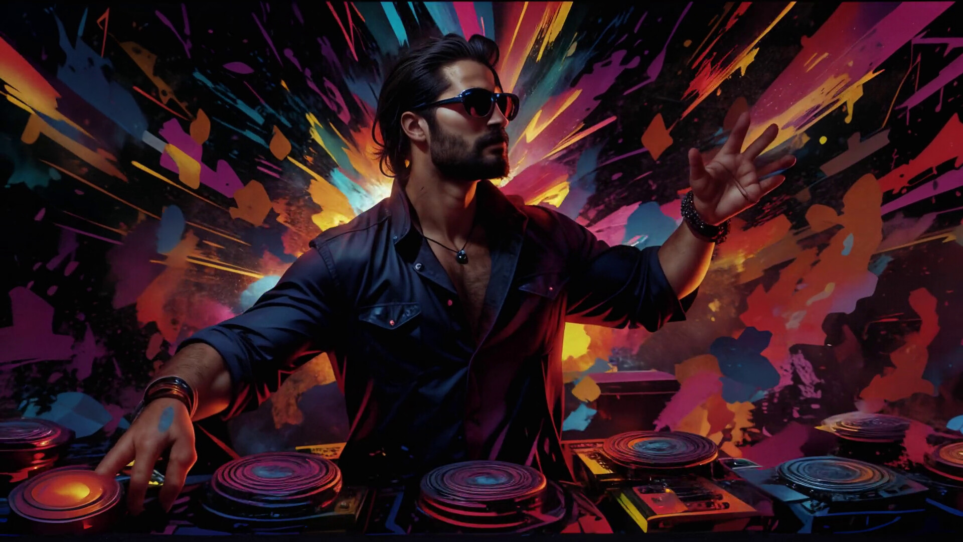 #7. AI-VJ - DJ 4 Visuals (Steam) 由: Intuition Technology