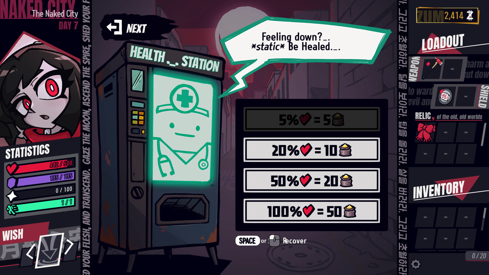 Lunaraxia: Magpie Sings of the World's End screenshot #5