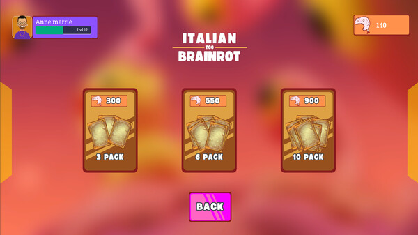 Скриншот из Italian Brainrot TCG