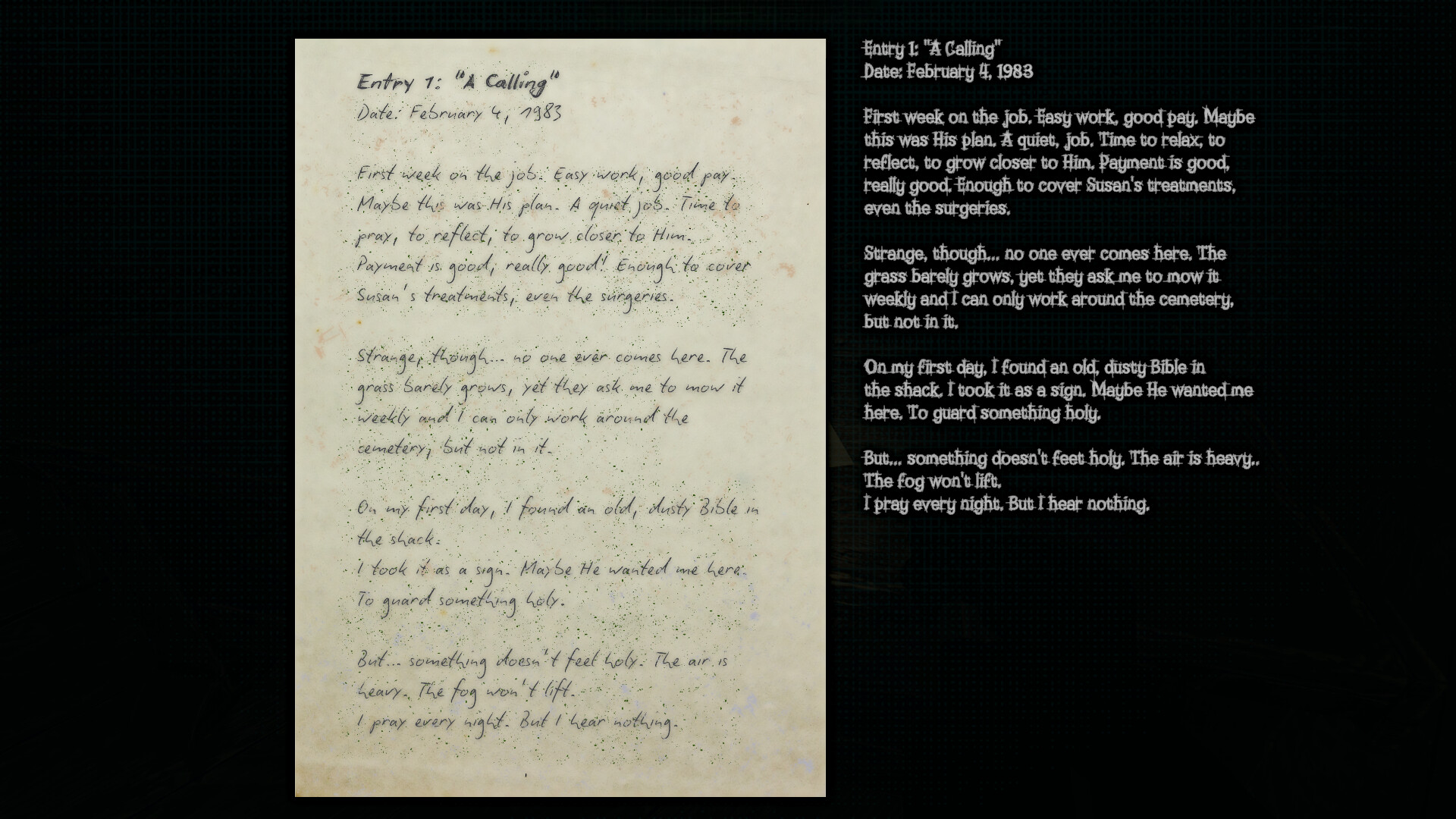 Echoes in the Dark screenshot #5