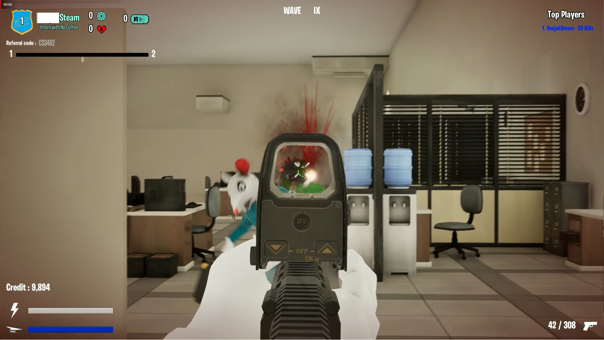 Rat Race Combat: Zombie Tribute screenshot #4