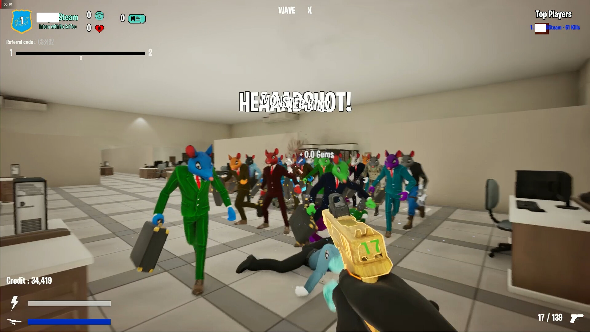 Rat Race Combat: Zombie Tribute screenshot #5