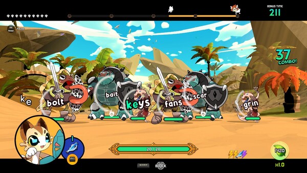 Isekat: Crushed by a Computer, My Beloved Kitten is Transported to a Fantasy World where its Typing Skills Save the Kingdom! in-game screenshot 2