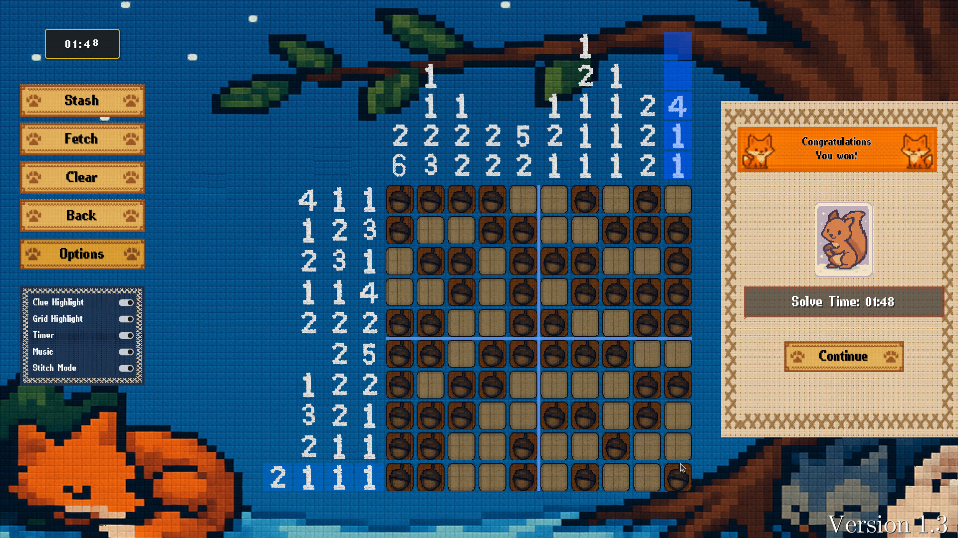 #9. Nonogram Nonsense (Steam) Podle: Computer Wizard Games