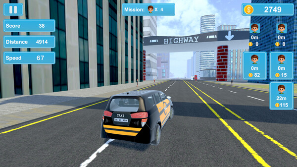 City Taxi Mission screenshot 5