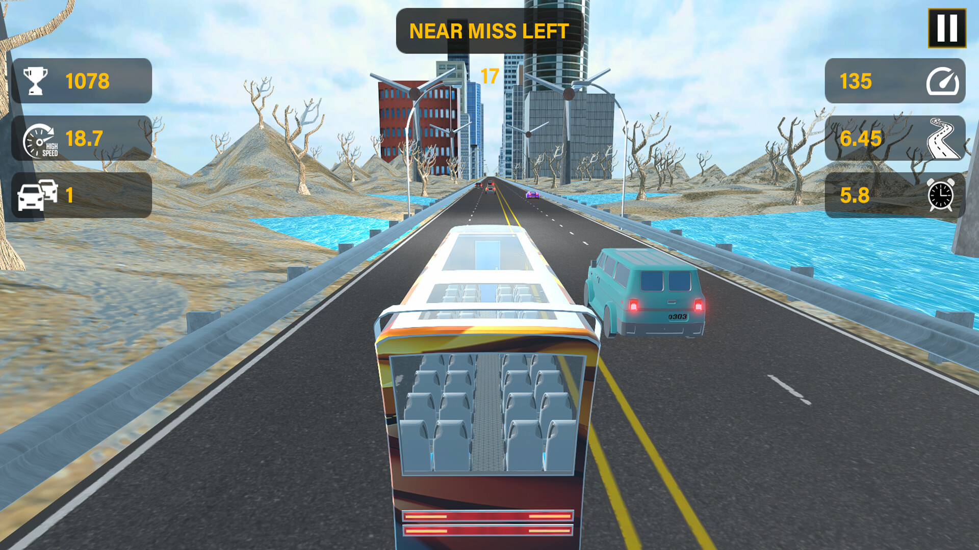 #10. Highway Bus Rush (Steam) 由: Instant Games Studio