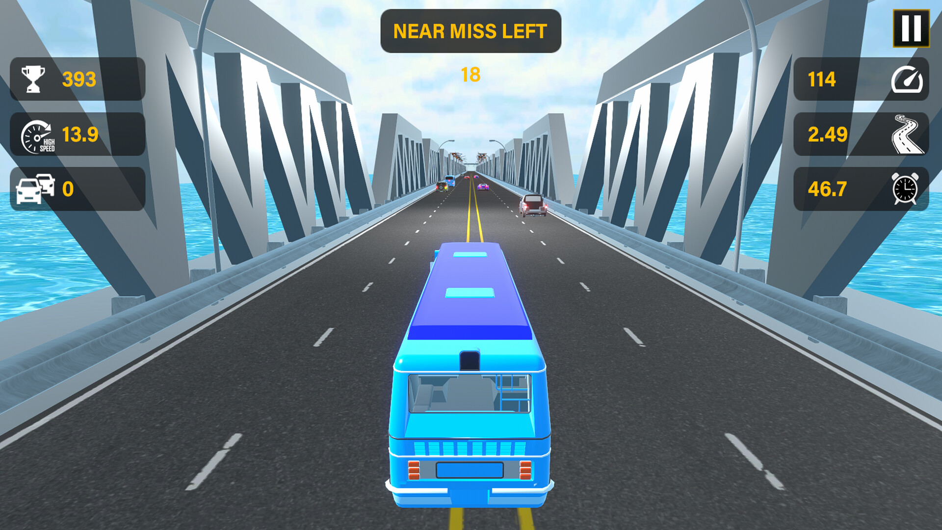#1. Highway Bus Rush (Steam) 由: Instant Games Studio