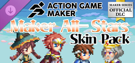 ACTION GAME MAKER - Maker All-Stars Skin Pack