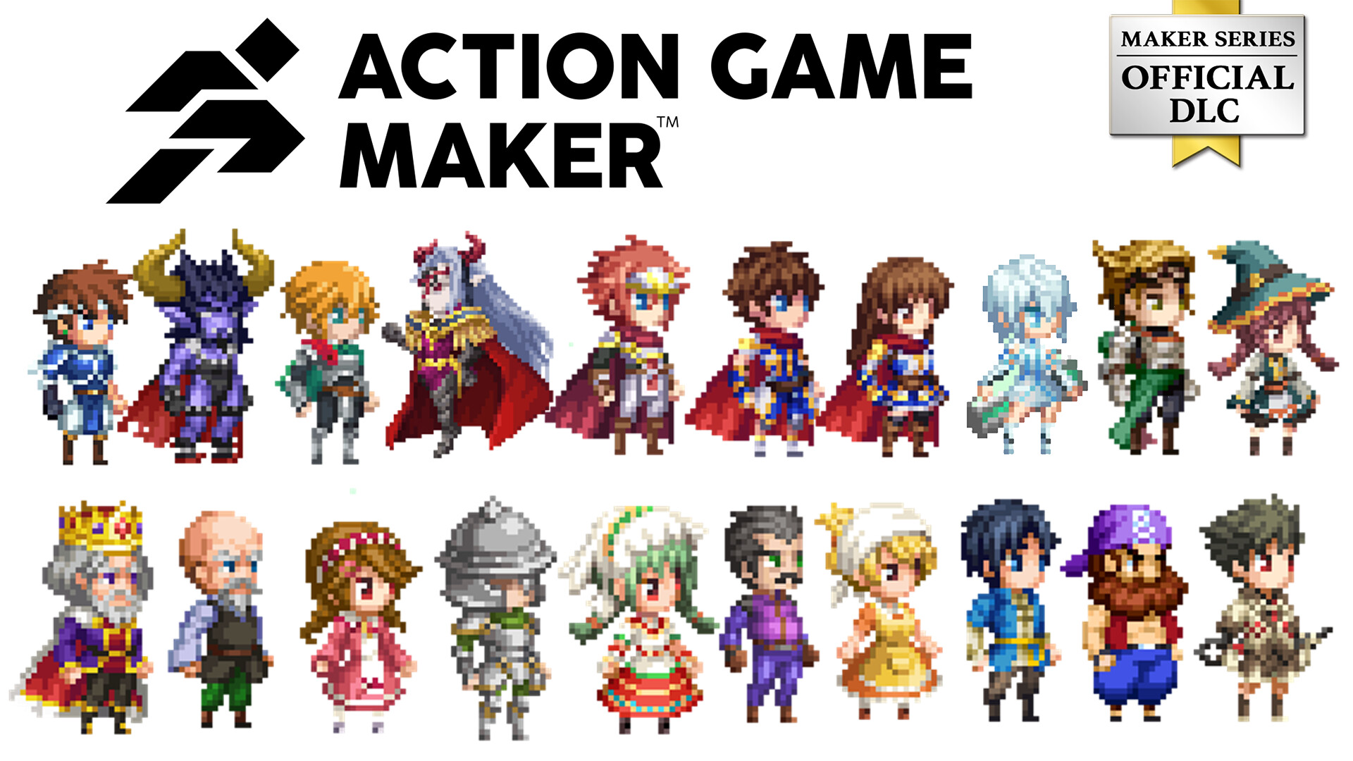 #3. ACTION GAME MAKER - Maker All-Stars Skin Pack (Steam) Ved: Gotcha Gotcha Games