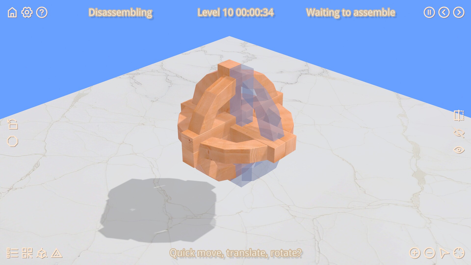 #6. Burr Puzzle (Steam) Bởi: Magic Wang