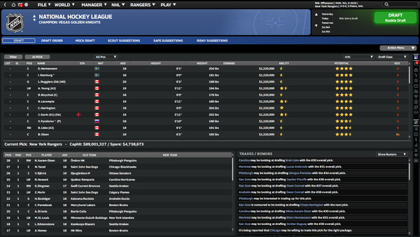Скриншот из Franchise Hockey Manager 12