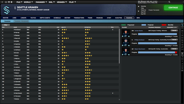Скриншот из Franchise Hockey Manager 12