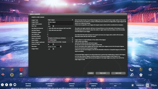 Скриншот из Franchise Hockey Manager 12