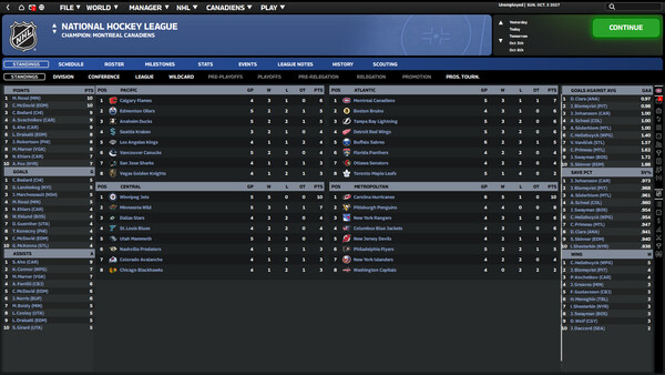 Franchise Hockey Manager 12.