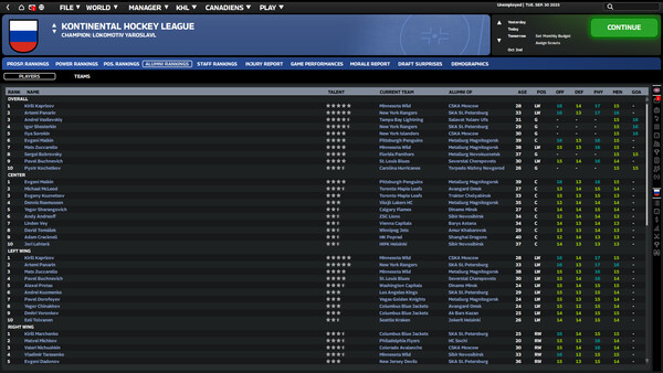 Franchise Hockey Manager 12.