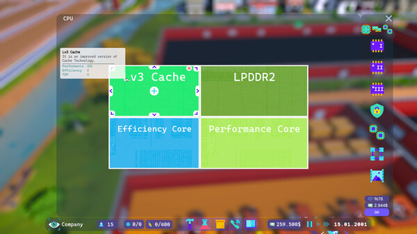 Processor Dev Tycoon Demo screenshot 2