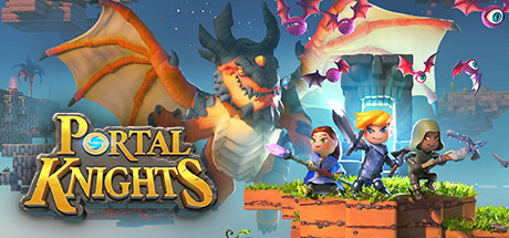 Steam header art for Portal Knights