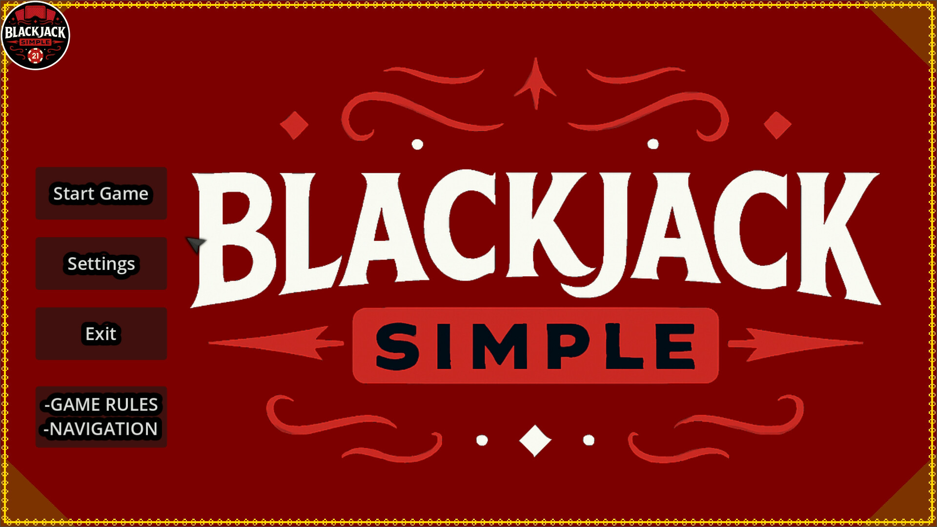 Blackjack Simple PC gameplay screenshot 2 of 9