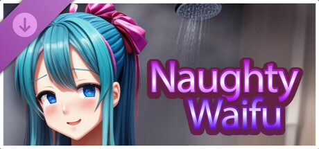 Naughty Waifu - Shower DLC cover art