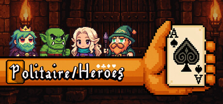 Politaire/Heroes game header image
