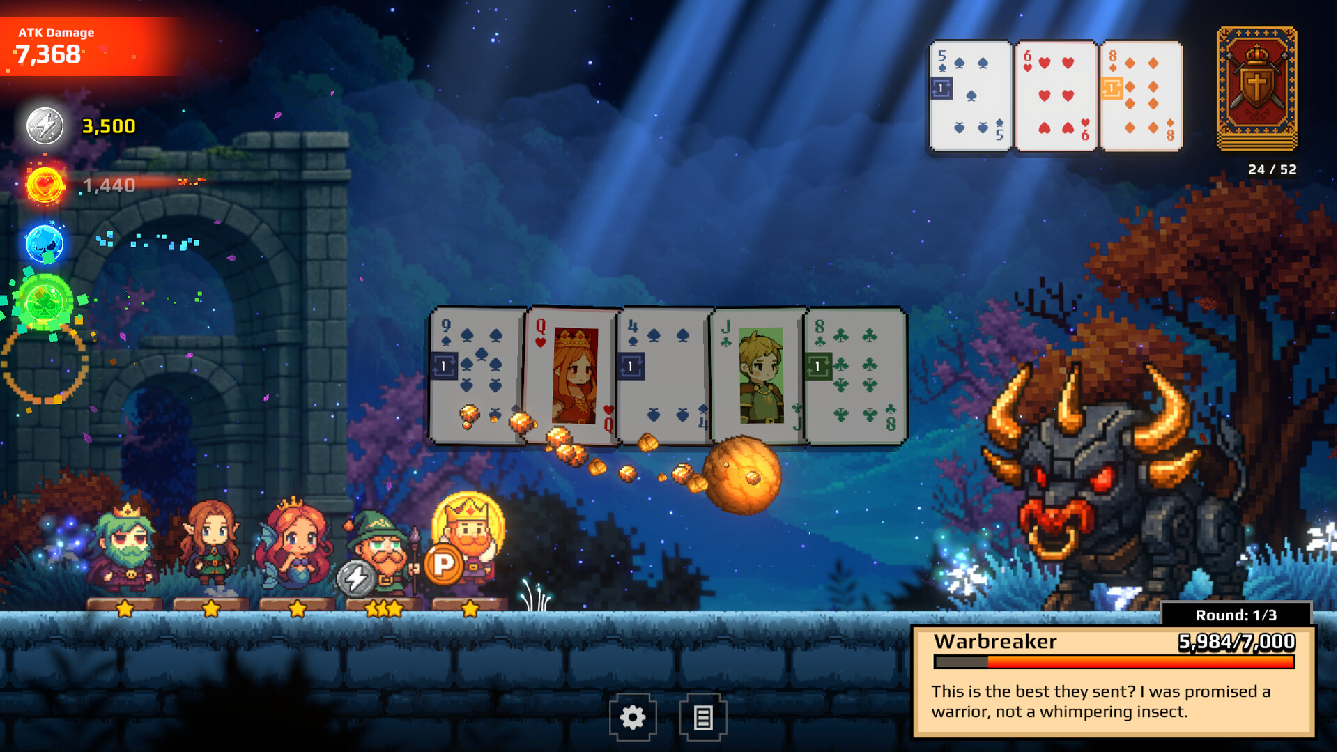 Politaire/Heroes screenshot #5