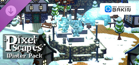 RPG Developer Bakin PixelScapes Winter Pack cover art