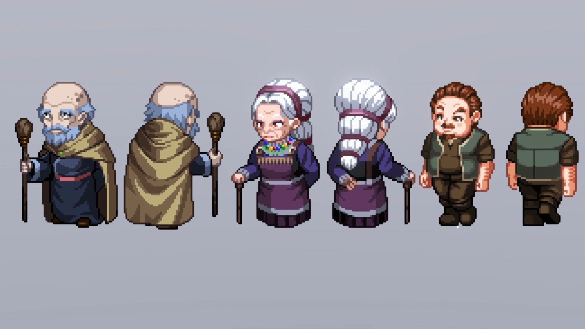 #4. RPG Developer Bakin Vibrato NPC PIXEL PACK Vol.1 (Steam) 由: SmileBoom Co.Ltd.