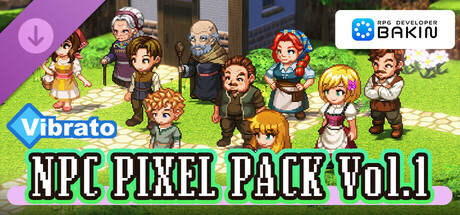 RPG Developer Bakin Vibrato NPC PIXEL PACK Vol.1 cover art