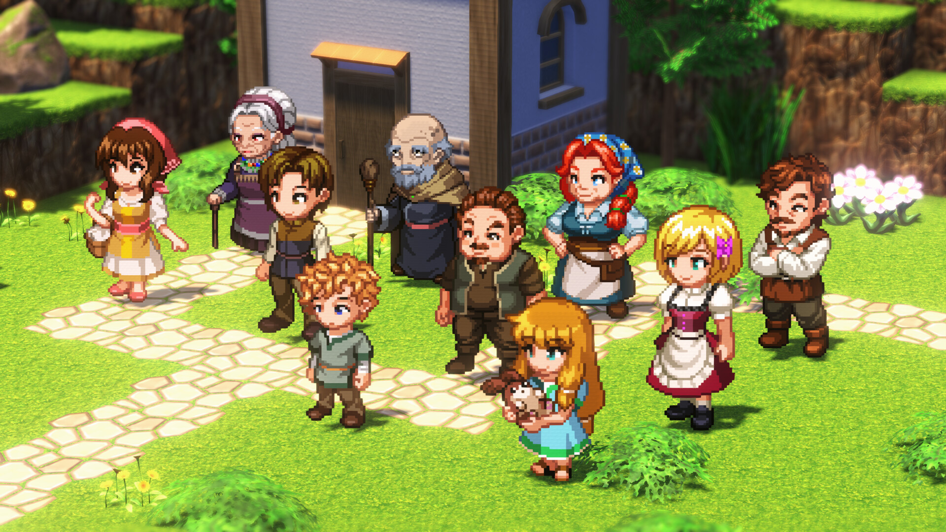 #1. RPG Developer Bakin Vibrato NPC PIXEL PACK Vol.1 (Steam) 由: SmileBoom Co.Ltd.