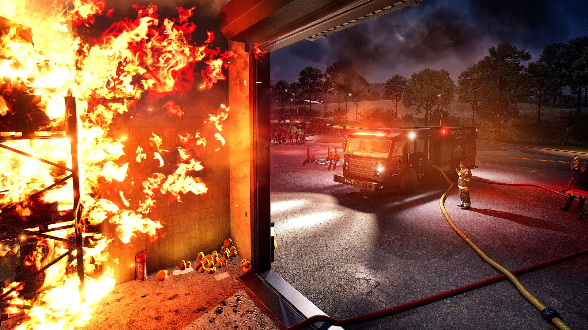 #6. Firefighting Simulator: Ignite - Blackout Truck Edition Skins DLC (Steam) Por: astragon Entertainment