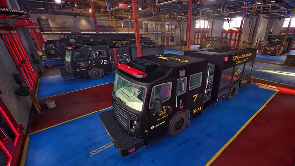 Firefighting Simulator: Ignite - Blackout Truck Edition Skins DLC
