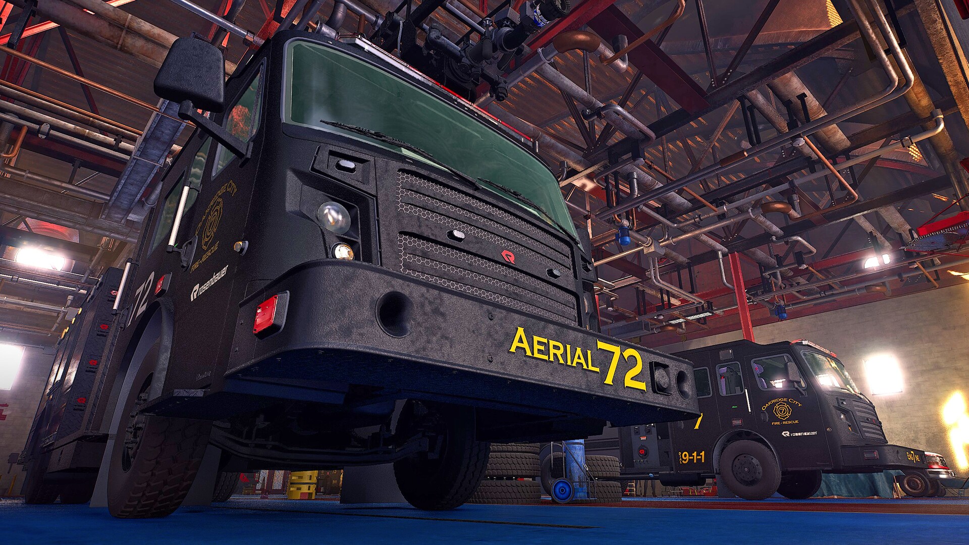 #3. Firefighting Simulator: Ignite - Blackout Truck Edition Skins DLC (Steam) Por: astragon Entertainment