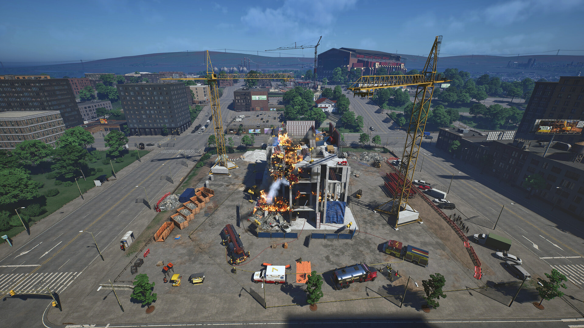 Firefighting Simulator: Ignite - Construction Site Mission DLC