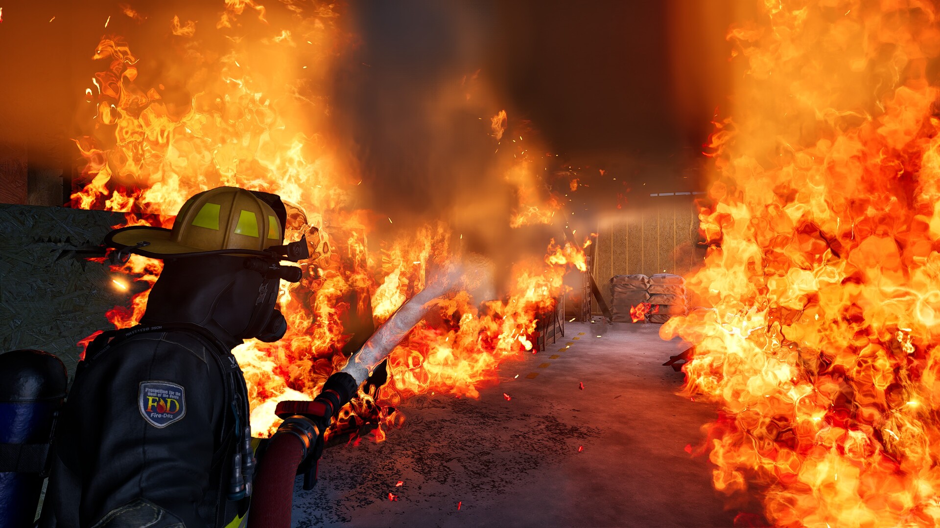 Firefighting Simulator: Ignite - Construction Site Mission DLC Featured Screenshot #1