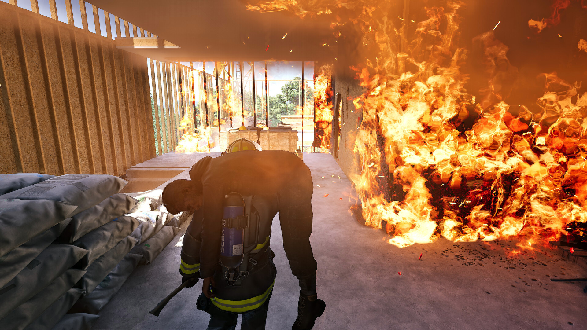 Firefighting Simulator: Ignite - Construction Site Mission DLC